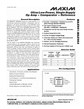 DataSheet MAX954 pdf